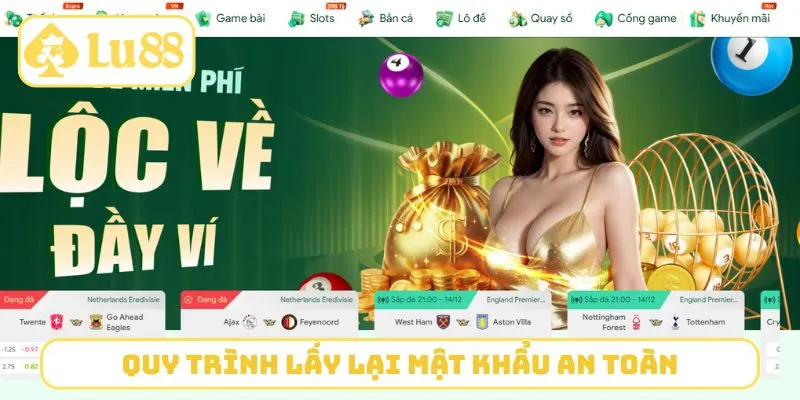 Quy trình lấy lại mật khẩu an toàn