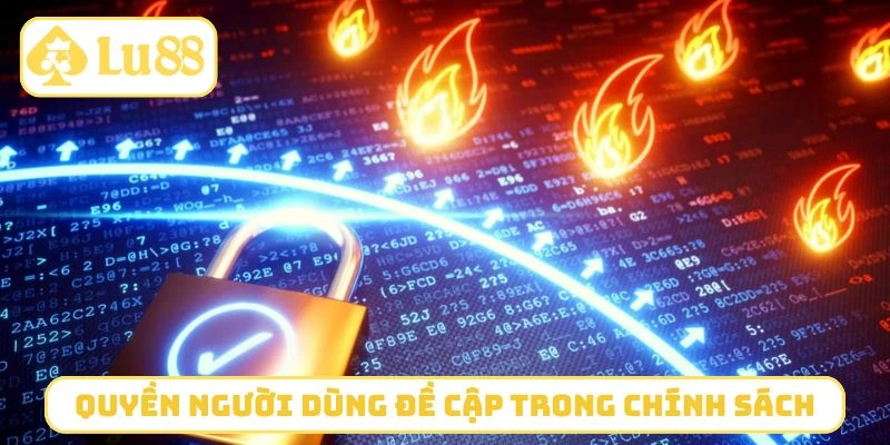 Quyền người dùng đề cập trong chính sách